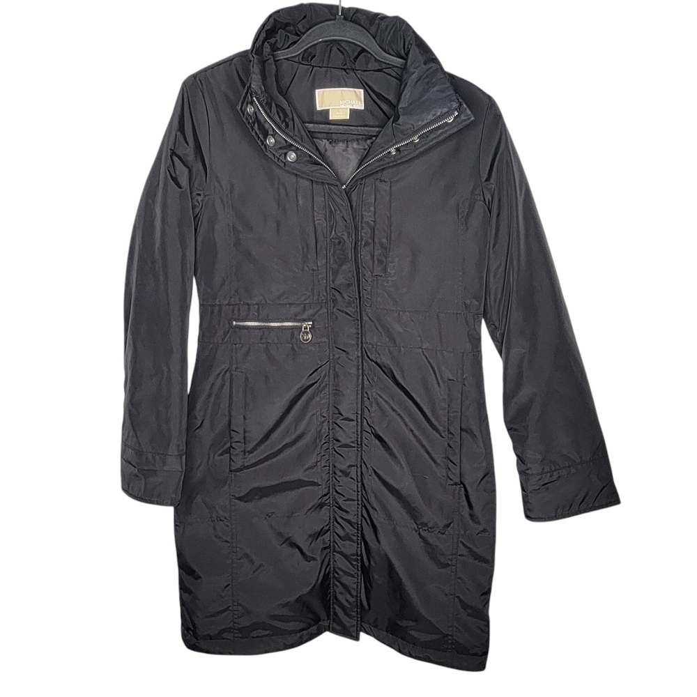 MICHAEL Michael Kors Black Parka Size XS